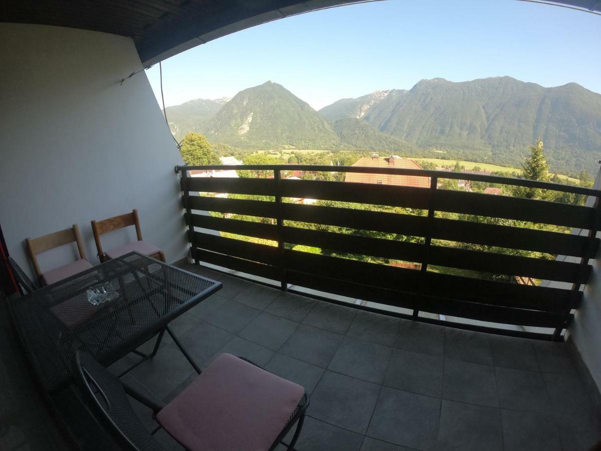 Monolocale Belvedere Bovec Buitenkant foto